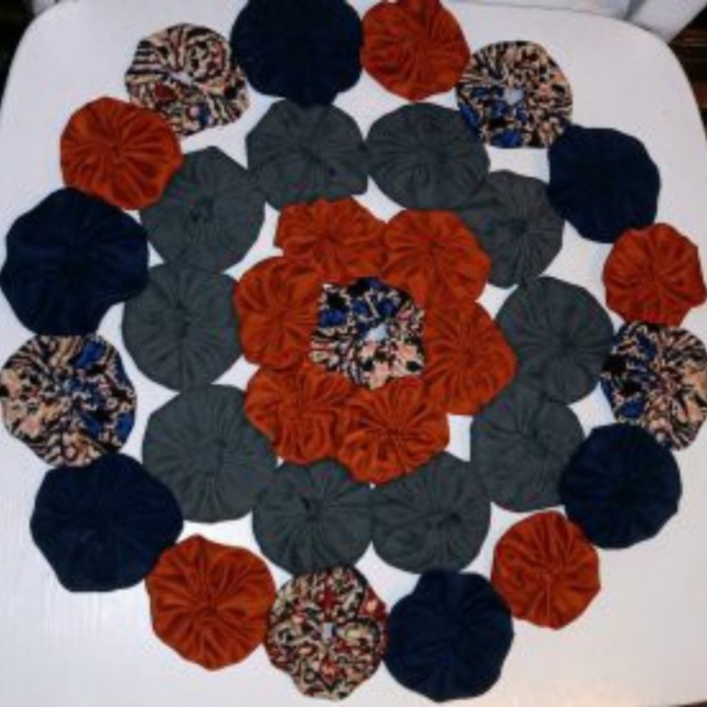 Candle Mat  15x15"  hand crafted+ free gift